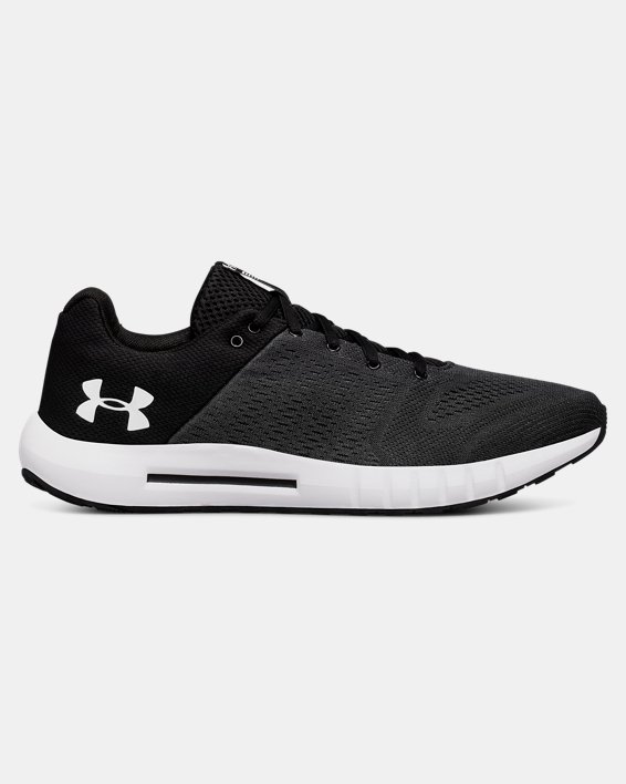 Men's UA Micro G® Pursuit Running Shoes, Gray, pdpMainDesktop image number 0